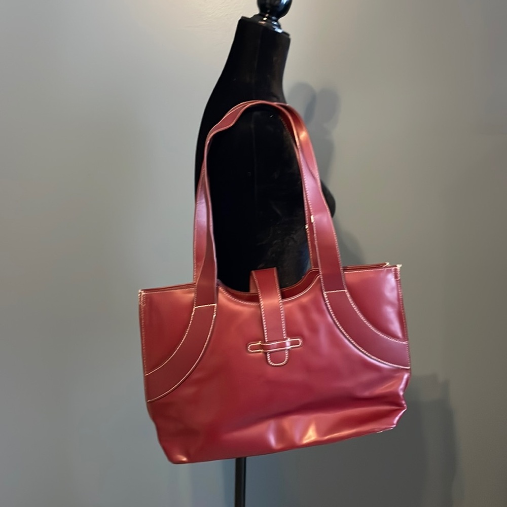 Heritage Travelware reddish brown tote
